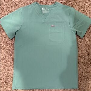 Figs Men's Jade Green Leon Scrub Top